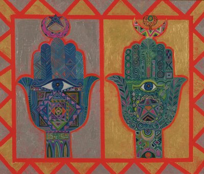 Protective Hands by Laila Shawa